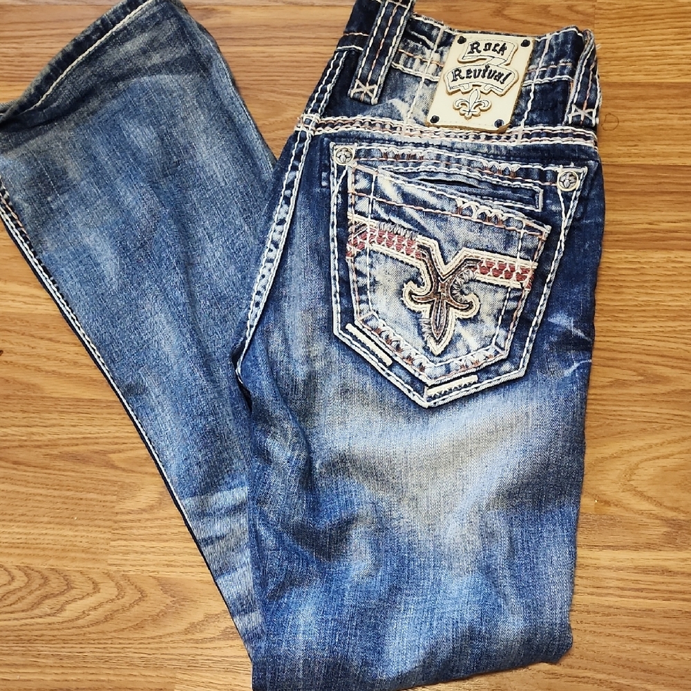Women Rock Revival Jeans Size 29